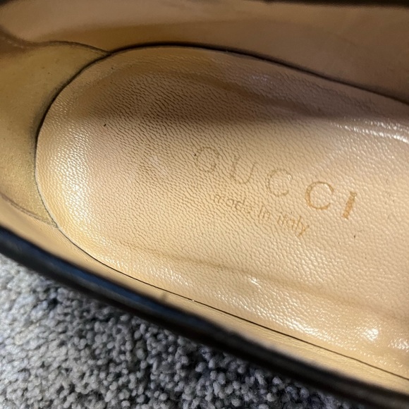 Gucci Vintage Brown Leather Horsebit Loafers Sz. 8.5 - Picture 4 of 7